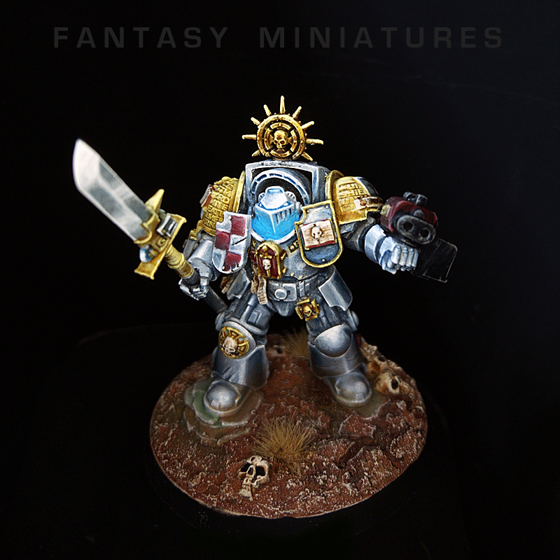 Grey Knight Terminator Squad (5) - Painted (Conversions)