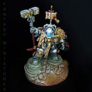 Grey Knights - Terminator Captain - Painted (Conversion 002)