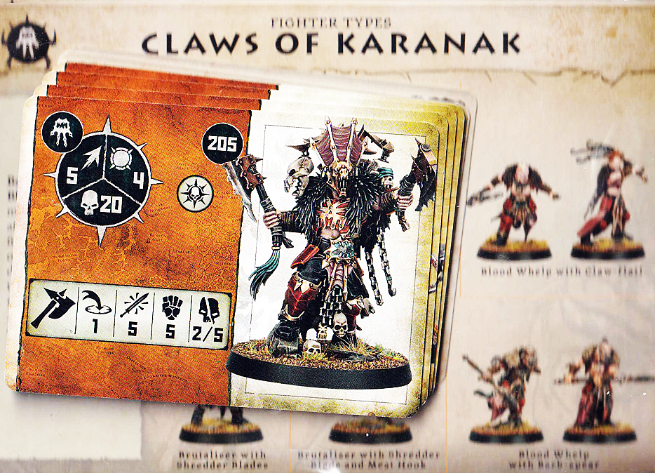 Claws of Karanak - Card set (Mint-Like new)