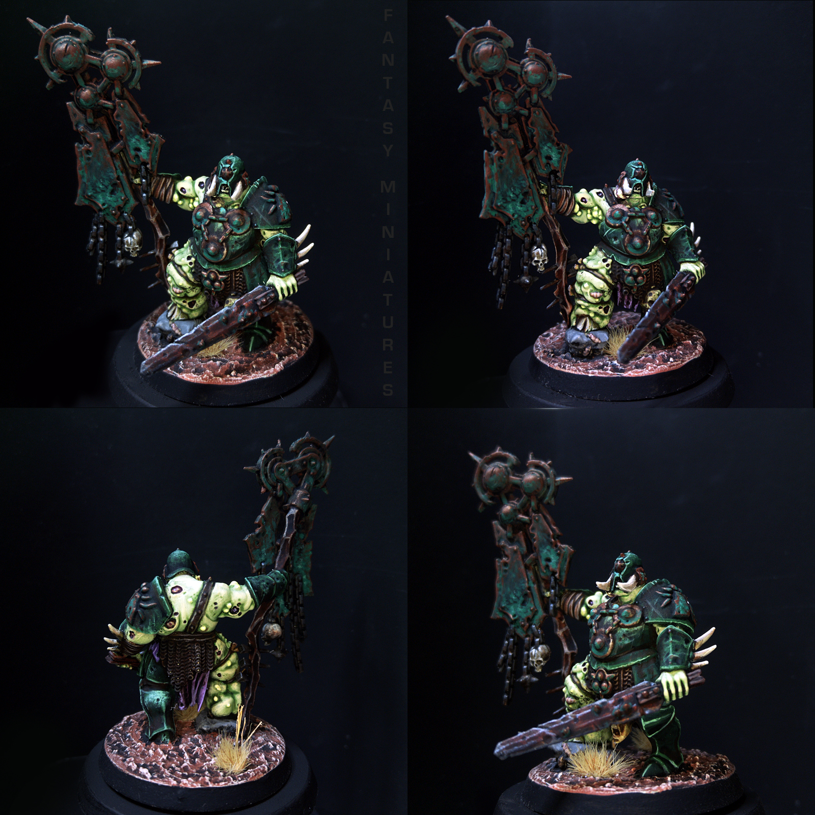Nurgle Putrid Blightking Icon Bearer #2