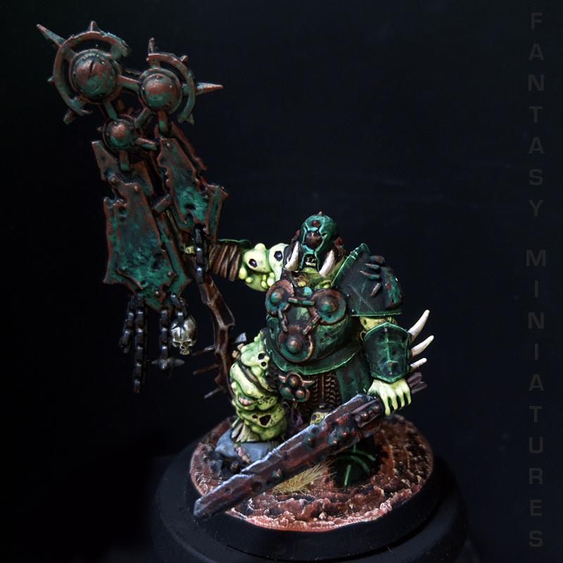 Nurgle Putrid Blightking Icon Bearer #2